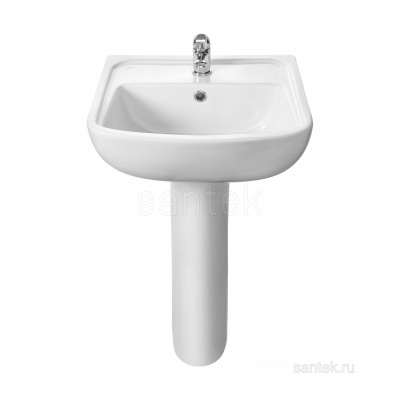 Раковина Santek Лонги 500х420 отверстие под смеситель 1WH501754 фото в интернет-магазине Русалия