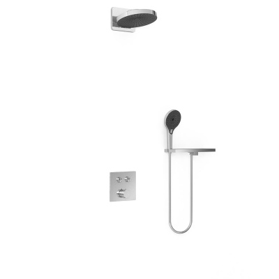 Душевой комплект VSFW-4I211RCH встраиваемый, двухрежимный, хром Vincea фото в интернет-магазине Русалия