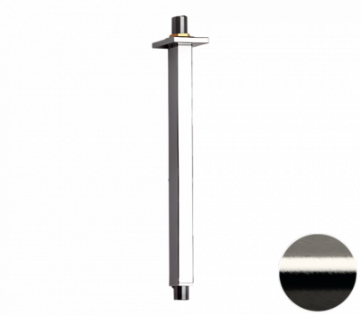 Кронштейн потолочный для верхнего душа 30 см Remer 347S30NP, никель брашированный фото в интернет-магазине Русалия