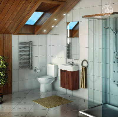 Тумба под раковину AQUATON Эклипс подвесная эбони темный 1A172701EK560 фото в интернет-магазине Русалия