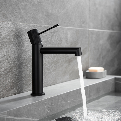 Смеситель для раковины Desire VBF-1D1MB однорычажный, черный Vincea фото в интернет-магазине Русалия