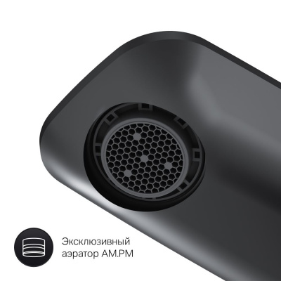 F50A02322 Inspire V2.0 смеситель для умывальника сенсорный, черный, шт. фото в интернет-магазине Русалия