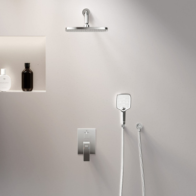 953520000 Gala встраиваемая душевая система с ванно-душевым смесителем, хром Damixa фото в интернет-магазине Русалия