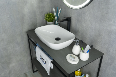 Раковина накладная Gid N9447 фото в интернет-магазине Русалия