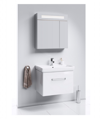 Зеркальный шкаф 60 Neo белый Neo.04.06 Aqwella фото в интернет-магазине Русалия