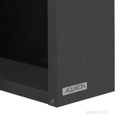 Зеркальный шкаф AQUATON Сохо 60 графит правый 1A258302AJA0R фото в интернет-магазине Русалия
