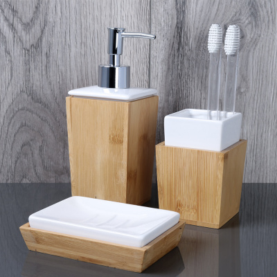 Ершик FIXSEN WOOD FX-110-5, белый/коричневый фото в интернет-магазине Русалия