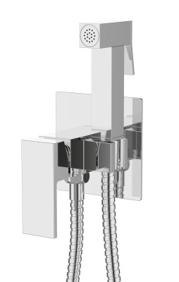 Смеситель ESKO "Samara" скрытого монтажа с гигиеническим душем (SMHSMR) фото в интернет-магазине Русалия
