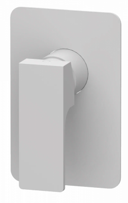 Смеситель для душа Remer Absolute AU30BO, белый матовый фото в интернет-магазине Русалия