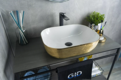 Раковина накладная Gid D1302h132 фото в интернет-магазине Русалия