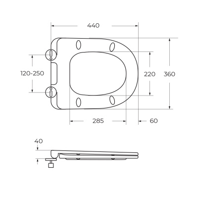 Крышка-сиденье BelBagno BB870SC фото в интернет-магазине Русалия