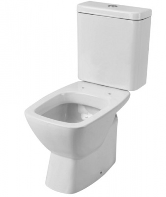 Унитаз - компакт с сиденьем микролифт slim Нео 1WH302470 Сантек фото в интернет-магазине Русалия