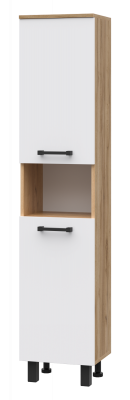 Шкаф - пенал Крафт 35 универсальный П-Кра-05035-01Пр Misty фото в интернет-магазине Русалия