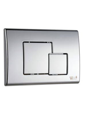 MARBERG 507 SE CR Инсталляция для унитаза. Квадратная хром кнопка. WeltWasser фото в интернет-магазине Русалия