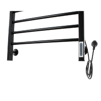 Электрический полотенцесушитель  черный DMT Куба П8 500x800 ЧРН EK R фото в интернет-магазине Русалия