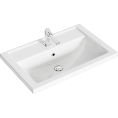 Подвесная тумба 70 Manchester белый MAN01072 + умывальник Фостер 700 4620008197746 Aqwella фото в интернет-магазине Русалия