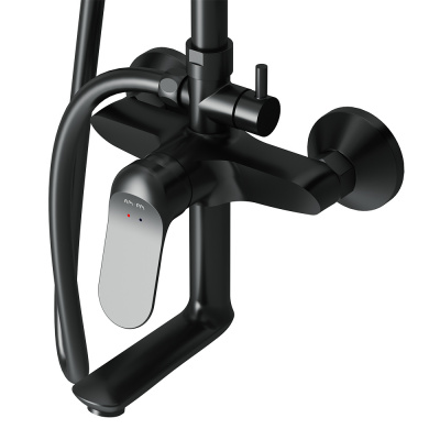 F0785C922 Sunny,душ.система,набор:см-ль д/ванны/душа,верхний душ d220 мм, ручной душ 110 мм, 1 функц фото в интернет-магазине Русалия