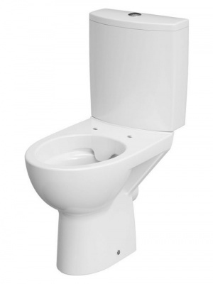 Унитаз безободковый Parva New Clean On с сиденьем-микролифт S-KO-PA011-3/6-COn-DL-w Cersanit фото в интернет-магазине Русалия