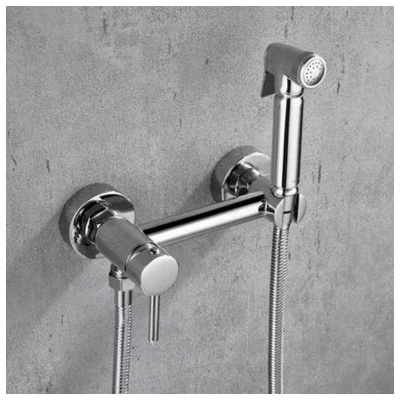 Гигиенический душ со смесителем Grocenberg GB103NCR, хром фото в интернет-магазине Русалия