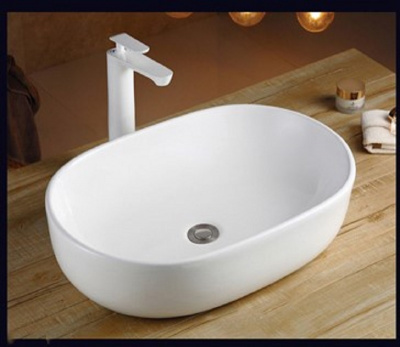 Раковина накладная овальная 9026A CeramaLux фото в интернет-магазине Русалия