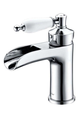 Смеситель для раковины Vogue хром 221 фото в интернет-магазине Русалия