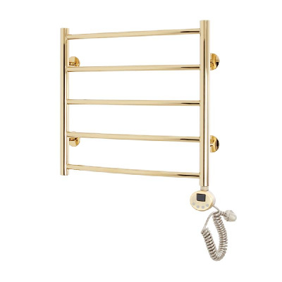 Электрический полотенцесушитель Калипсо П5 500x500 ER , золото глянец Domoterm фото в интернет-магазине Русалия