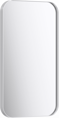 Зеркало 50*90 см, цвет белый RM белый RM0205W Aqwella фото в интернет-магазине Русалия