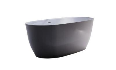 Ванна АТРИЯ 160*75 с интегрированным переливом, литой мрамор 1600х750 01010047 Astra-Form фото в интернет-магазине Русалия