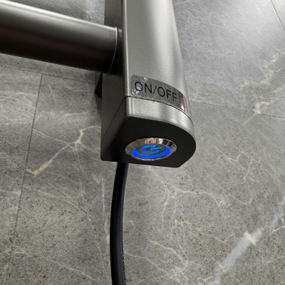 Полотенцесушитель электрический Fixsen UNIVERSAL 600х500 FX-7200F, графит FX-7200F фото в интернет-магазине Русалия