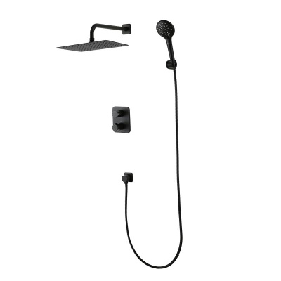 Смеситель Lemark Bronx для ванны и душа термостатический встраиваемый (LM3749BL) фото в интернет-магазине Русалия