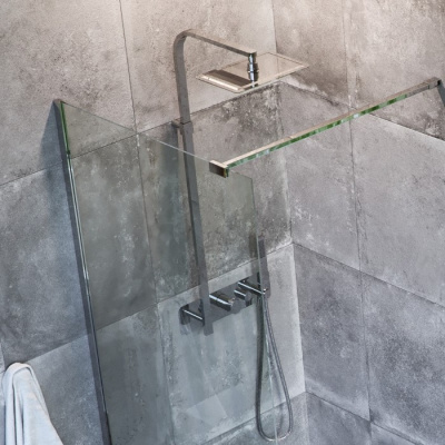 Термостатическая душевая система скрытого монтажа EXCELLENT Rain Krotos AREX.8081CR (хром) фото в интернет-магазине Русалия