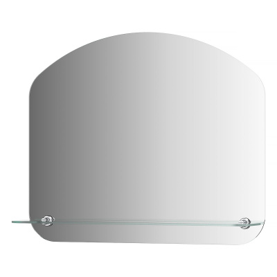 Зеркало настенное с полочкой Optima EVOFORM 60х50 см, BY 0517 фото в интернет-магазине Русалия