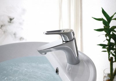 Смеситель для умывальника Drop-D F148162C Bravat фото в интернет-магазине Русалия