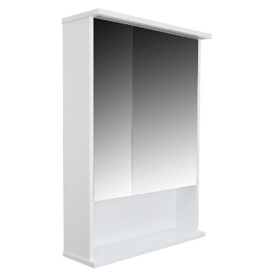 Зеркало-шкаф Loranto Арфа 60 (600х835х200) с подсветкой (CS00046149) фото в интернет-магазине Русалия