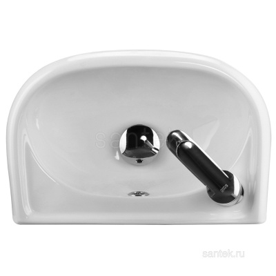 Раковина Santek Бриз 40 отверстие под смеситель слева 1WH110442 фото в интернет-магазине Русалия Раковина Santek Бриз 40 отверстие под смеситель слева 1WH110442 фото в интернет-магазине Русалия