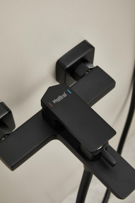 Смеситель для ванны HAIBA черный (HB60726-7) фото в интернет-магазине Русалия