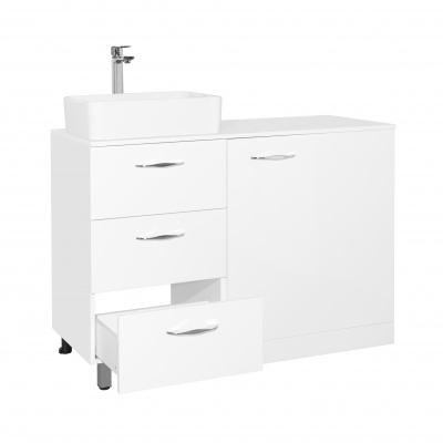 Тумба со столешницей Берн 120 под стиральную машину Style Line фото в интернет-магазине Русалия