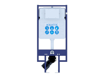 Инсталляция для подвесных унитазов с возможностью угловой установки INS-0000020 Aquatek фото в интернет-магазине Русалия