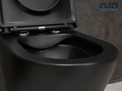 Унитаз приставной Gid TRS-263BM 62212Y черный матовый 56x36x41 фото в интернет-магазине Русалия