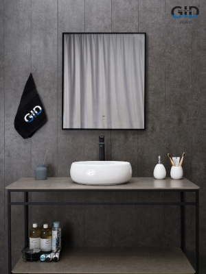 Раковина накладная Gid N9030ds фото в интернет-магазине Русалия