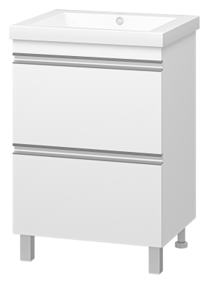 Тумба Ингрид 60 с раковиной Misty Алиса 58 Misty фото в интернет-магазине Русалия