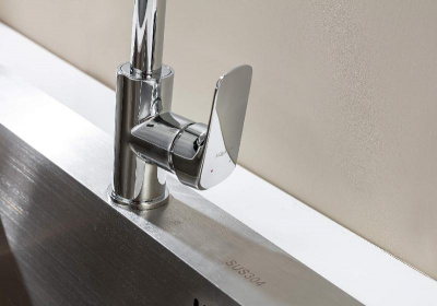 Смеситель для кухни AQUATEK (квадратный излив) AQ1081CR ВЕГА фото в интернет-магазине Русалия