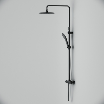 F0780422 Like,душ.система набор:см-ль д/душа термостат,верх.душ d220 мм, ручной душ 120 мм, 3 функци фото в интернет-магазине Русалия