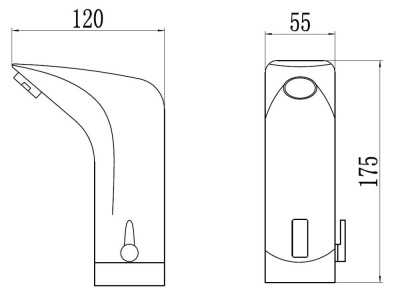 Смеситель для раковины Savol сенсорный (S-GY8802) фото в интернет-магазине Русалия