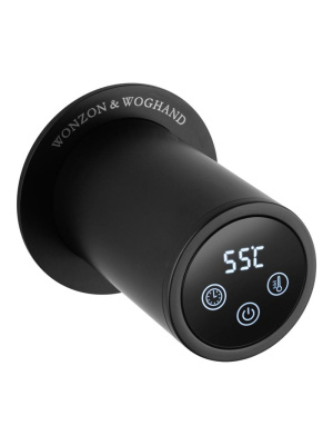 Полотенцесушитель электрический встраиваемый WONZON & WOGHAND HAMBURG, Черный матовый (WW-AL313-MB) фото в интернет-магазине Русалия