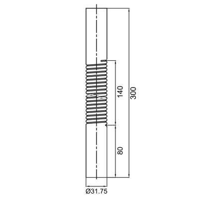 Труба гибкая хром VR.SBR-8335.CR Veragio фото в интернет-магазине Русалия