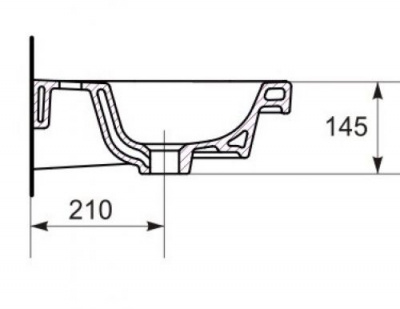 Раковина Colour 50 UM-COL50/1 Cersanit фото в интернет-магазине Русалия