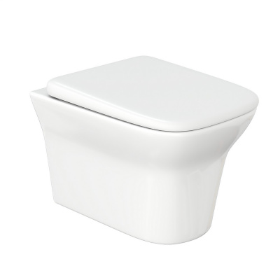 Унитаз AMI Aria подвесной безободковый Ceruttispa CT8780 (500x360x350) фото в интернет-магазине Русалия