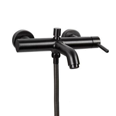 Смеситель для ванны FILARETE Roun FL2120BG, графит фото в интернет-магазине Русалия