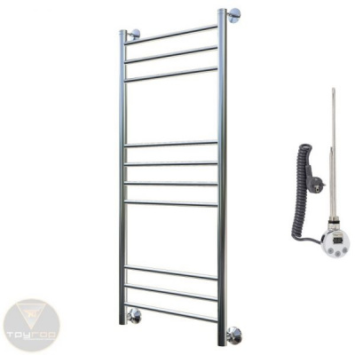Полотенцесушитель электрический с терморегулятором Аспект эл ТЭН 3 120*50 (ЛЦ6) Тругор фото в интернет-магазине Русалия